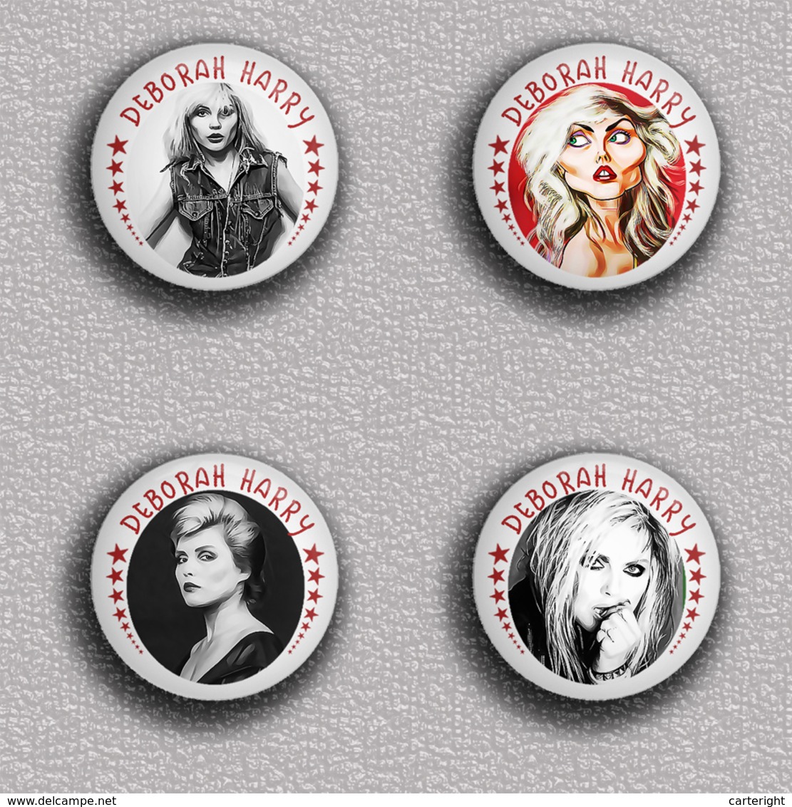 35 X Blondie Band-Deborah Harry Music Fan ART BADGE BUTTON PIN SET 4 (1inch/25mm Diameter) - Muziek