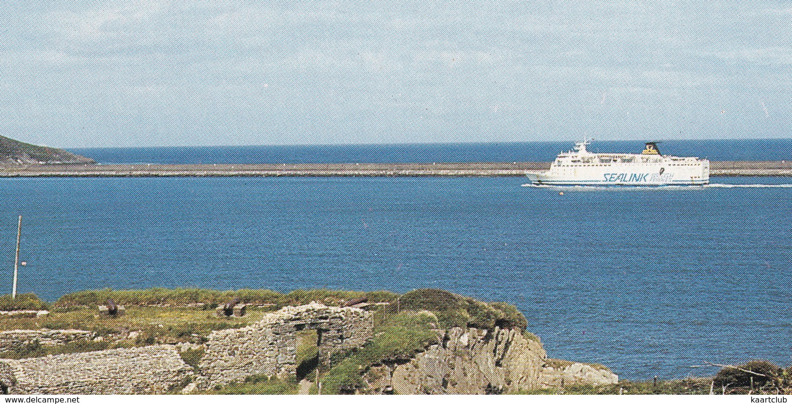 The Old Fort, Fishguard : 'SEALINK' FERRY - (Pembrokeshire, Wales) - Pembrokeshire