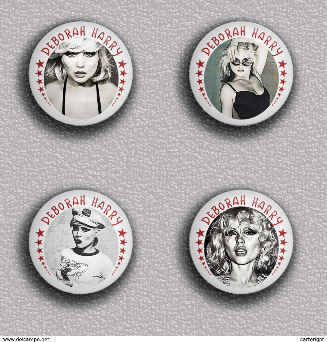 35 X Blondie Band-Deborah Harry Music Fan ART BADGE BUTTON PIN SET 5 (1inch/25mm Diameter) - Musique