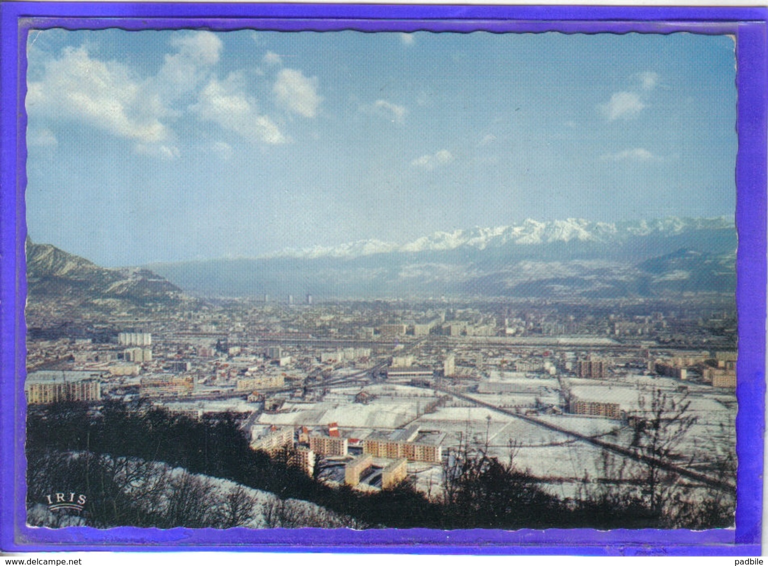 Carte Postale 38. Grenoble Ville Olympique   Très Beau Plan - Grenoble