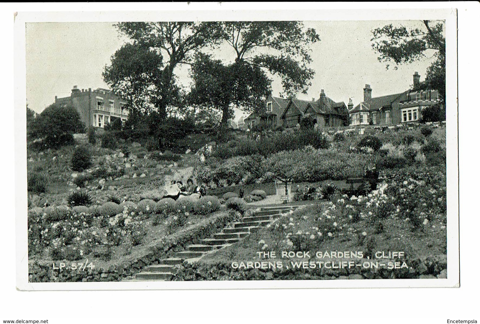 CPA - Cartes Postales -Royaume Uni -Westcliff-on-Sea- The Rock Gardens- S4440 - Southend, Westcliff & Leigh
