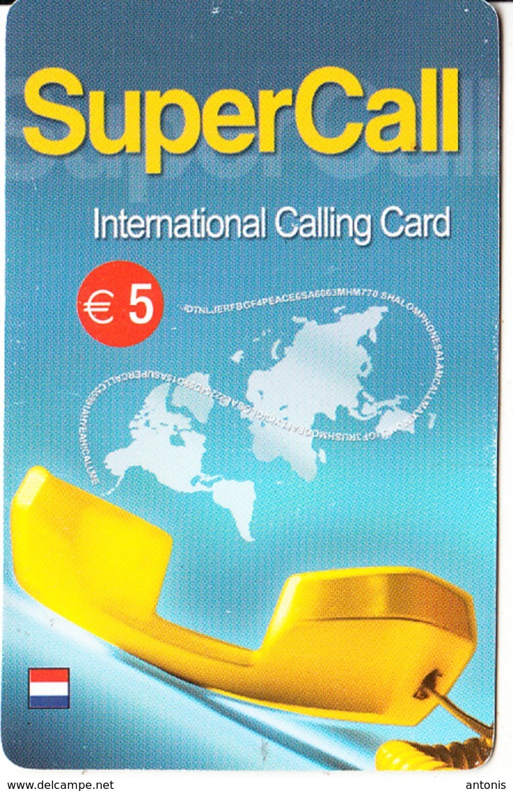 LUXEMBOURG - SuperCall, IDT Prepaid Card 5 Euro, Exp.date 05/11, Used - Luxembourg