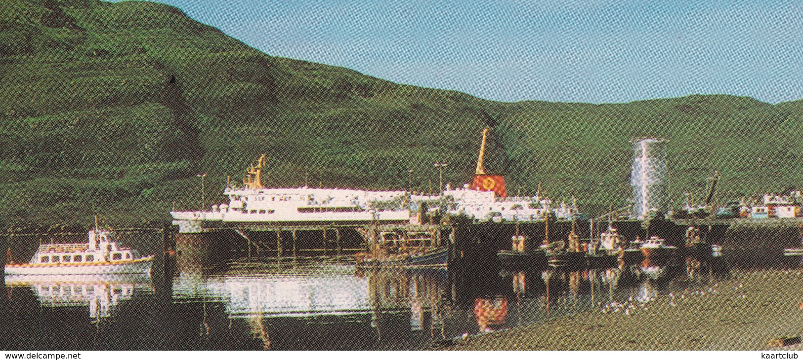 Ullapool - Pier: The Car Ferry M.V. 'Suilven' Preparing To Sail - (Scotland) - Ross & Cromarty