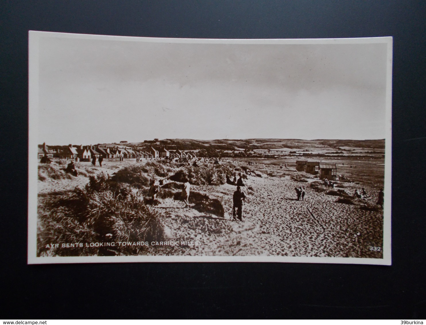 AYR  Bent's Looking Towards Carrick Hills  Years 30 - Ayrshire