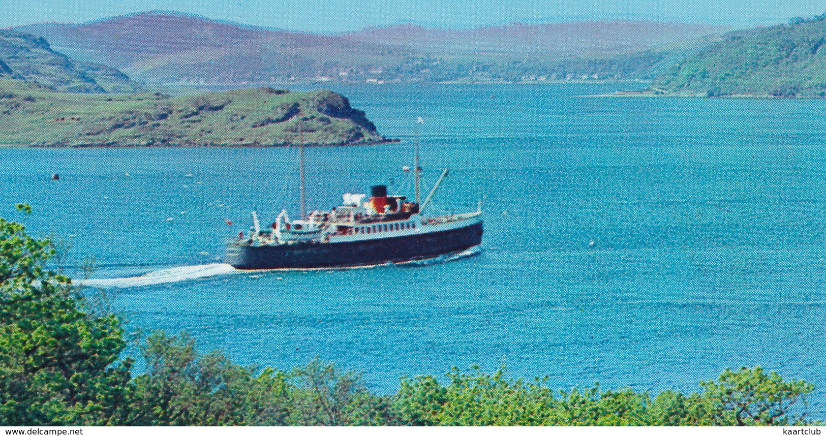 The Kyles Of Bute - Ferry Between The Isle Of Bute And The Argyllshire Mainland - (Scotland) - 1964 - Bute