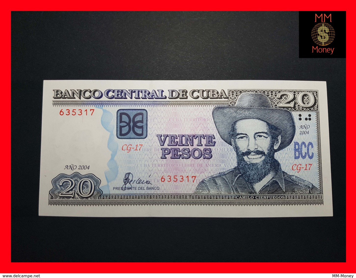 CUBA 20 Pesos 2004  P. 122  UNC - Cuba