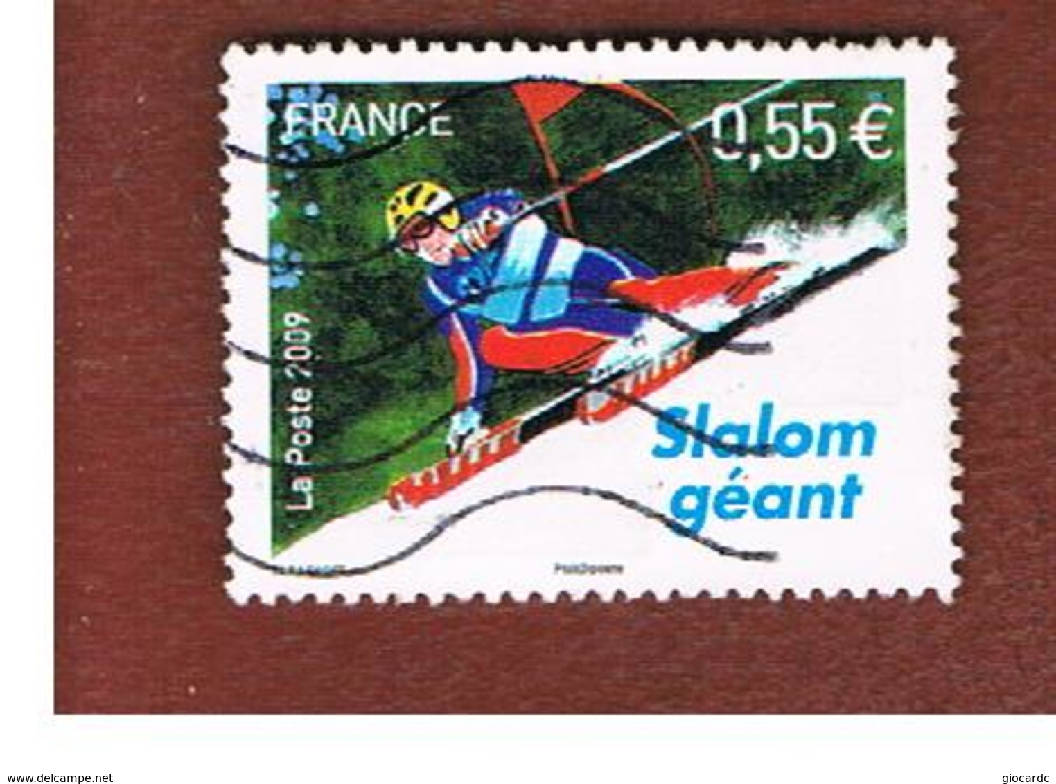 FRANCIA (FRANCE) -  YV 4332  -           2009   WORLD SKI CHAMPIONSHIP    - USED - Used Stamps