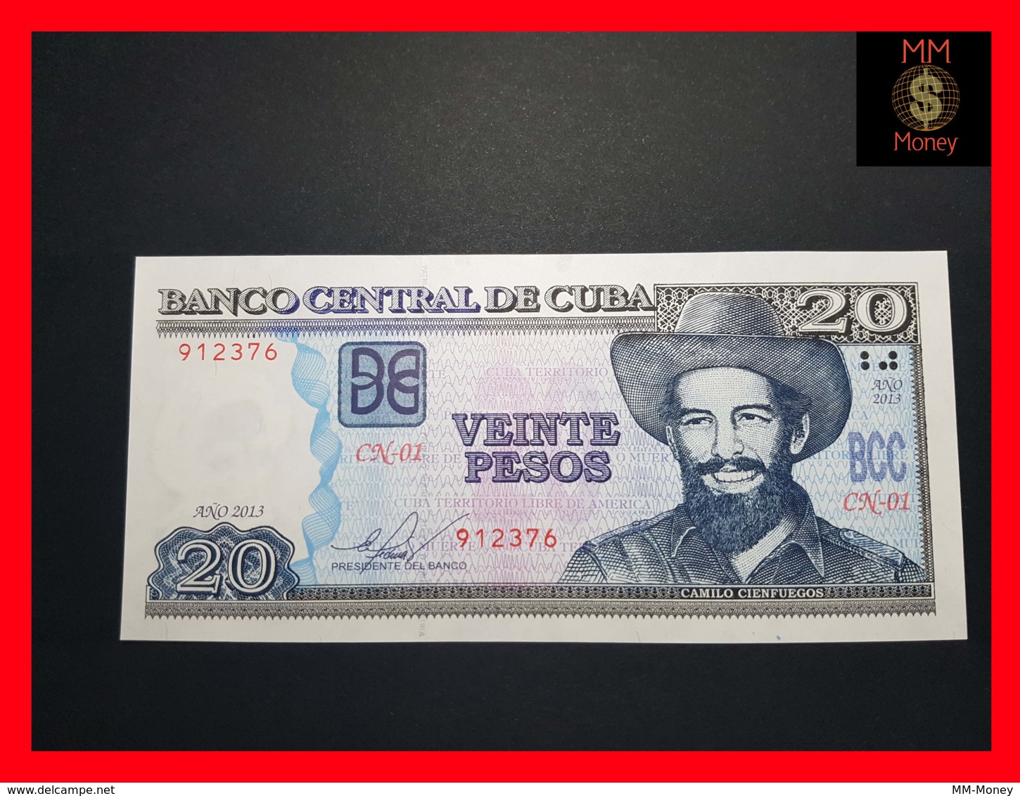 CUBA 20 Pesos 2013  P. 122 UNC - Cuba