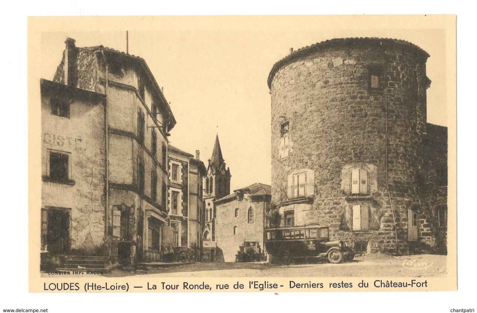Loudes - La Tour Ronde Rue De L'église - Derniers Restes Du Chateau Fort - 149 - Loudes