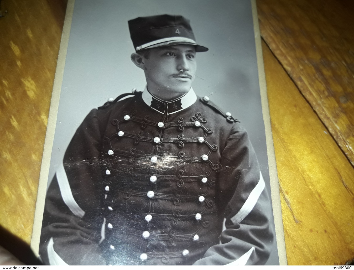 CDV PHOTO Originale Militaire A Identifié Grenoble - War, Military