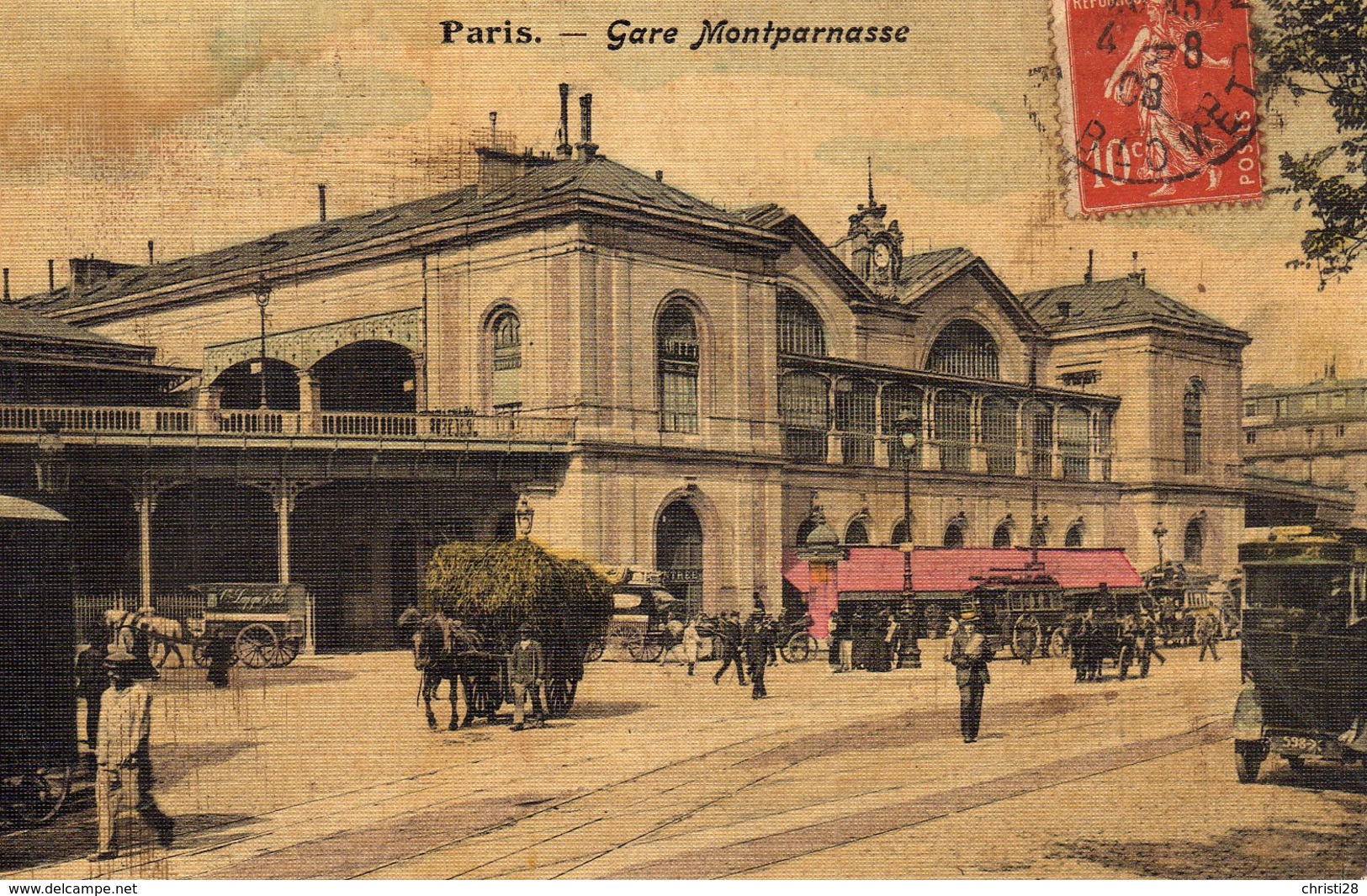 DPT 75 PARIS Gare Montparnasse - Pariser Métro, Bahnhöfe