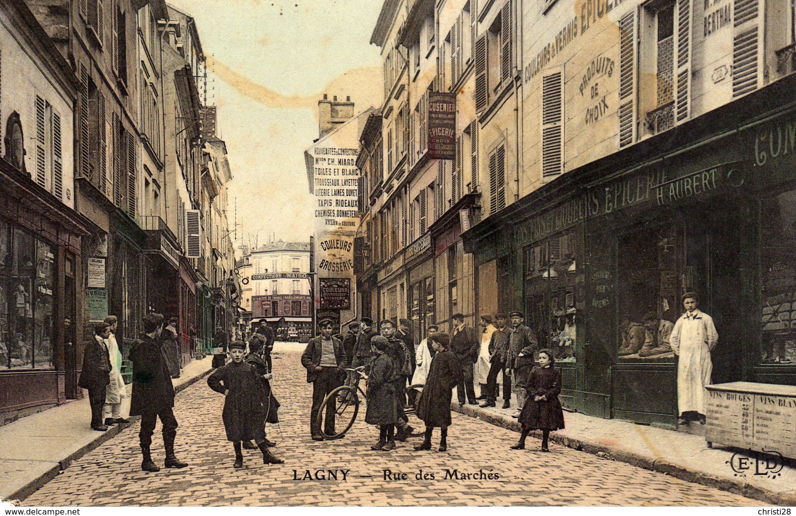 DPT 77 LAGNY Rue Des Marchés - Lagny Sur Marne