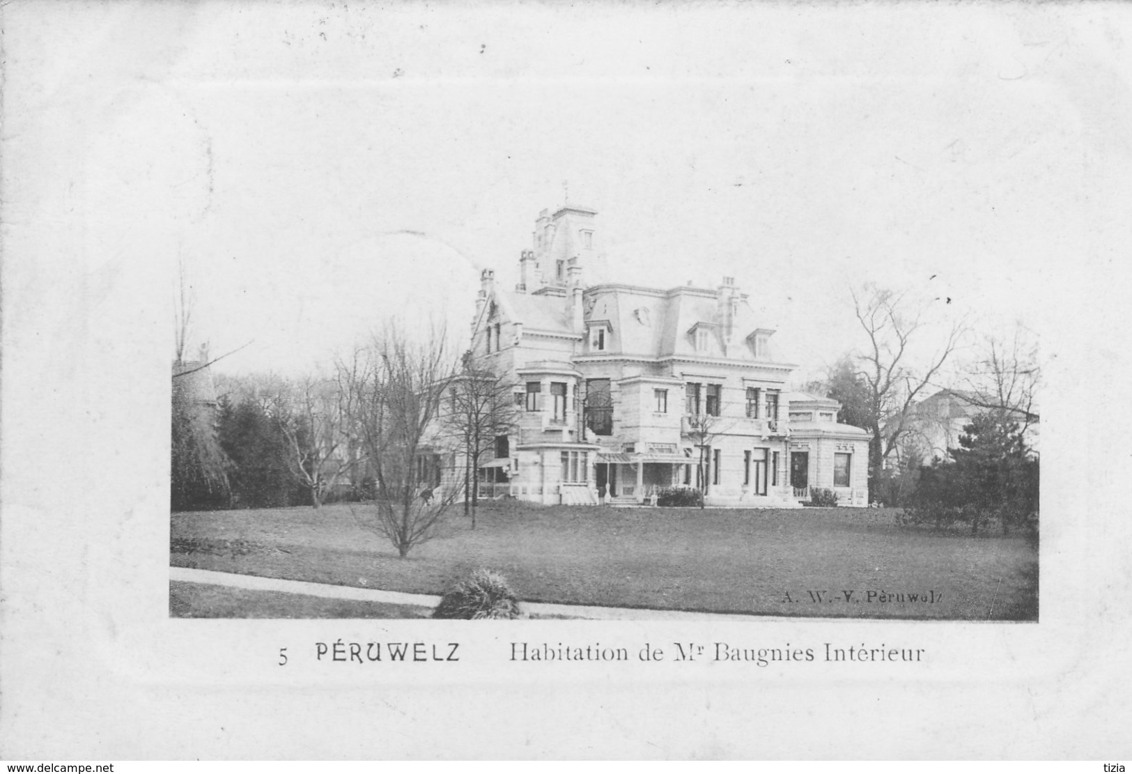 Péruwelz. Habitation De Mr Baugnies. Intérieur----scan--- - Péruwelz