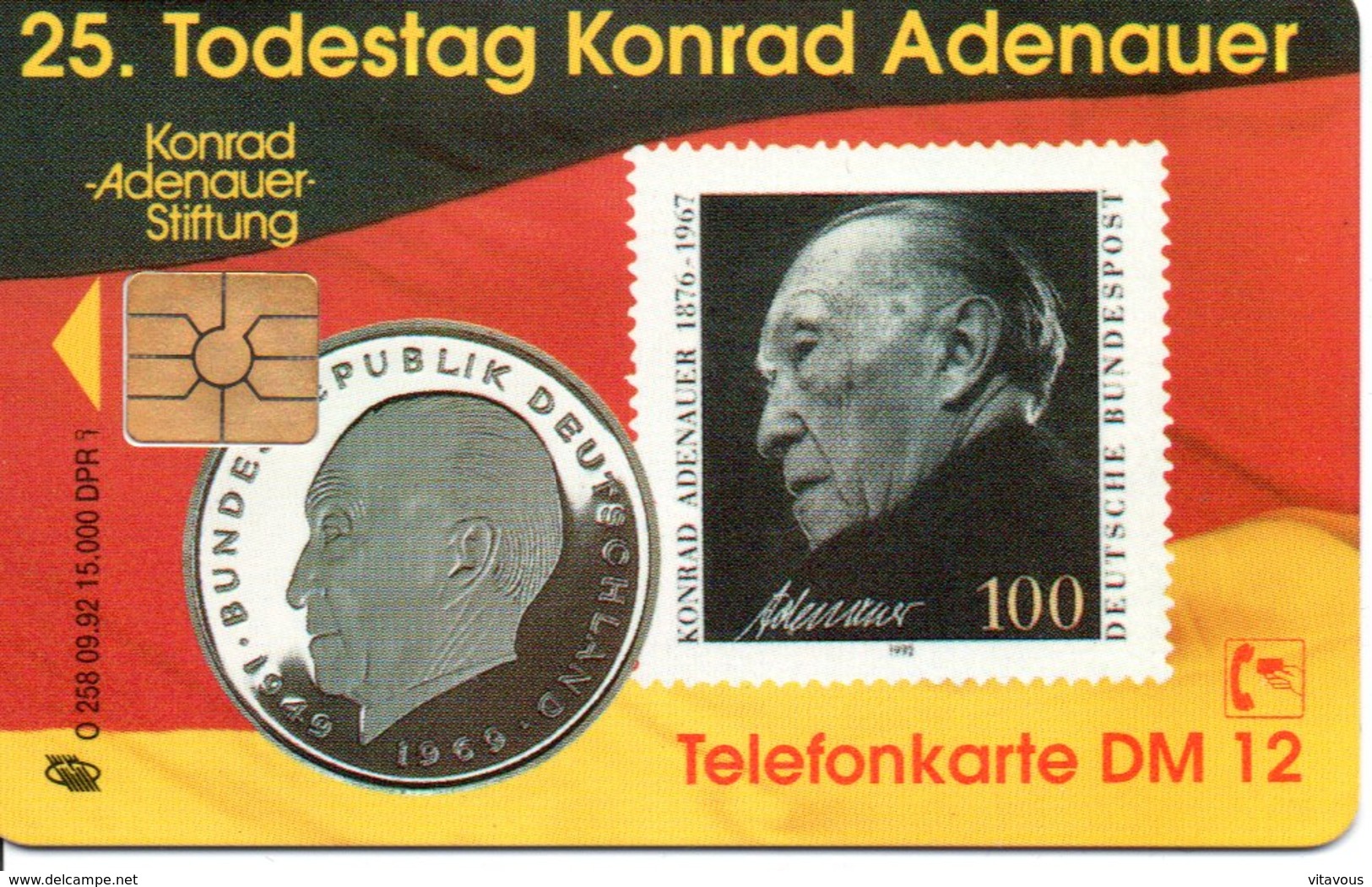 Timbre Stamp  Monnaie Pièce  Télécarte Allemagne O258 09 32 - 15 000 Ex Phonecard (G 613) - K-Series : Série Clients