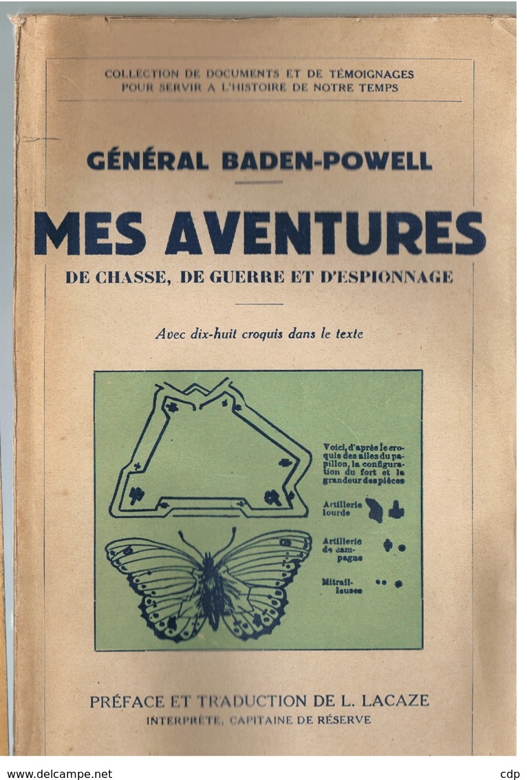 Scout  Baden Powell   Mes Aventures - Scoutisme