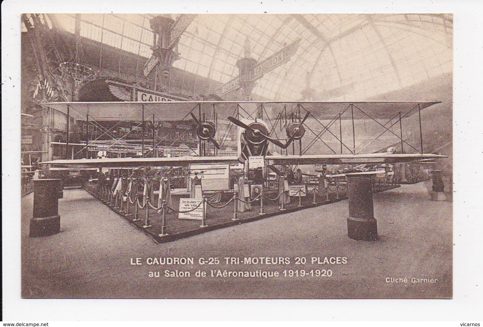 CPA AVIATION Le Caudron G. 25 Tri Moteur 20 Places - ....-1914: Précurseurs