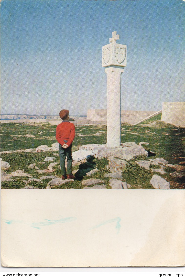 CPA PORTUGAL SAGRES La Forteresse - Stèle En L'honneur Du Prince Henri  1965 - Other & Unclassified