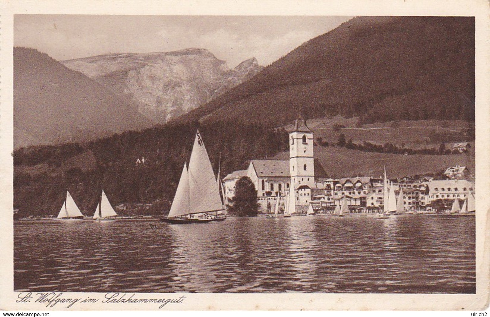 AK St. Wolfgang Im Salzkammergut - Segelboote (38346) - St. Wolfgang