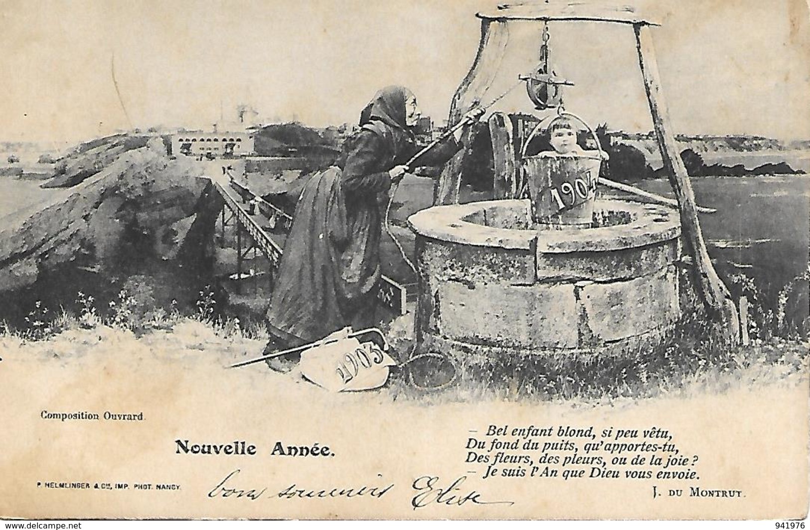 NOUVELLE ANNEE 1903/1904 - Neujahr