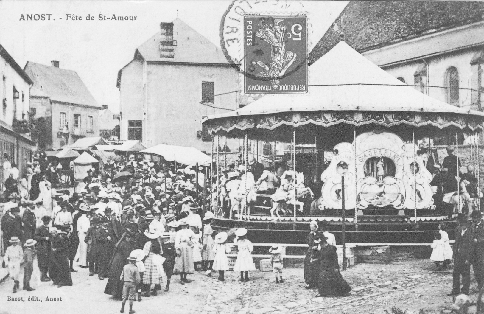 Anost Fete De St Amour Avec Manege - Autres & Non Classés