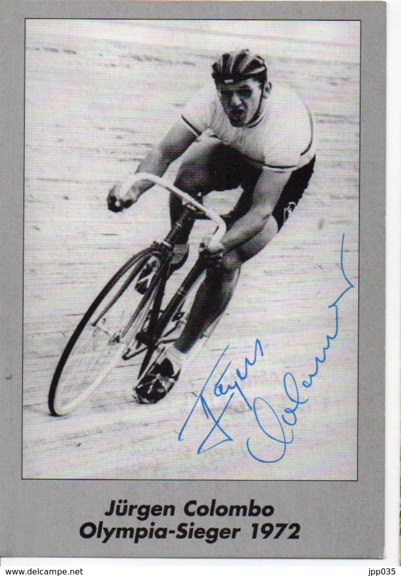 CYCLISME TOUR  DE  FRANCE  AUTOGRAPHE JURGEN COLOMBO - Cyclisme