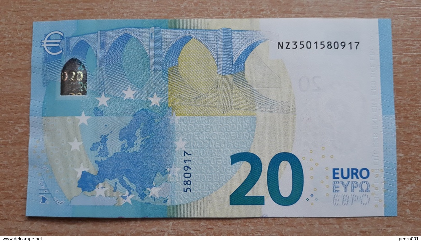 20 Euro 2015 Austria N001 E3 UNC - 20 Euro