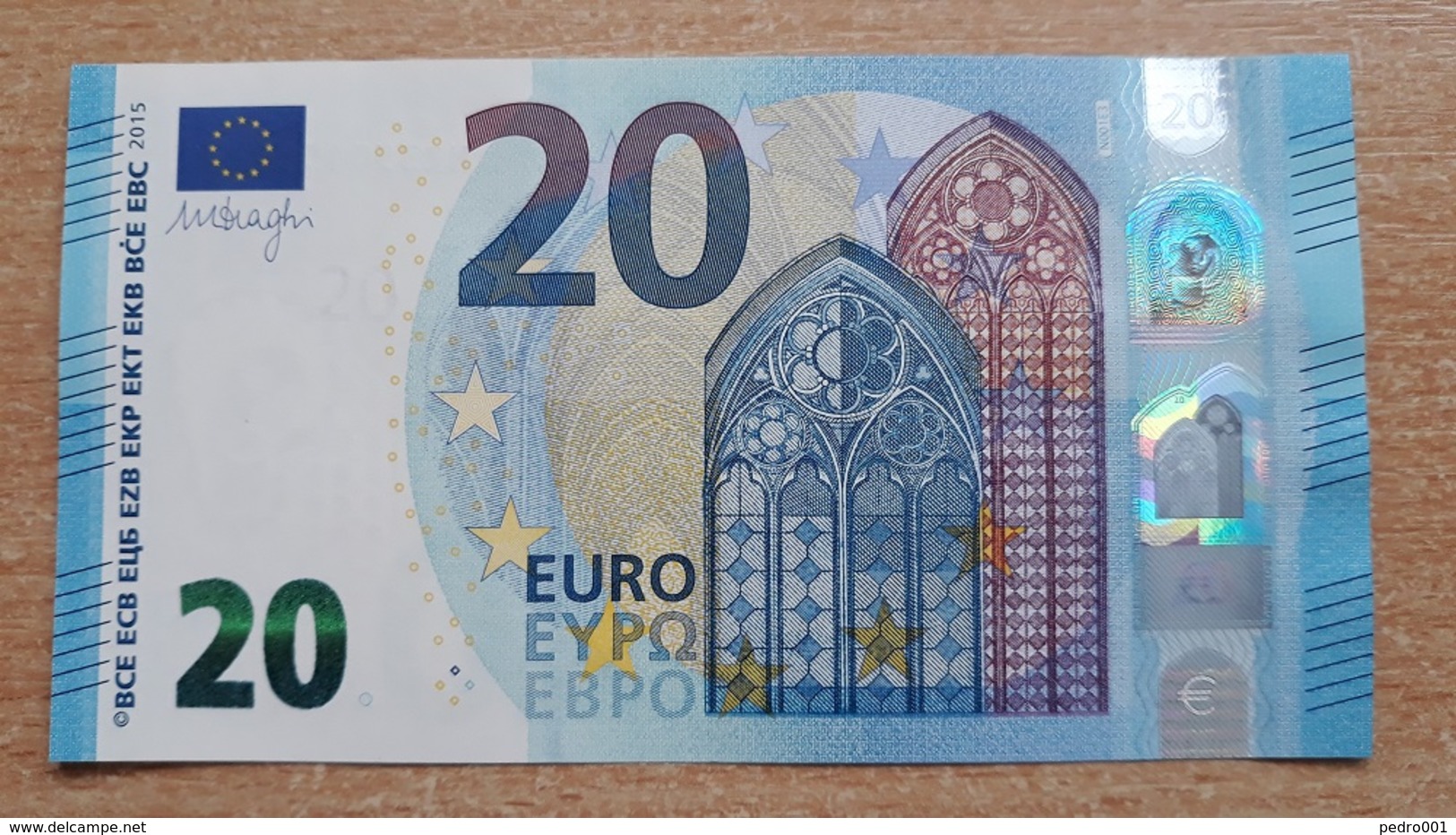 20 Euro 2015 Austria N001 E3 UNC - 20 Euro