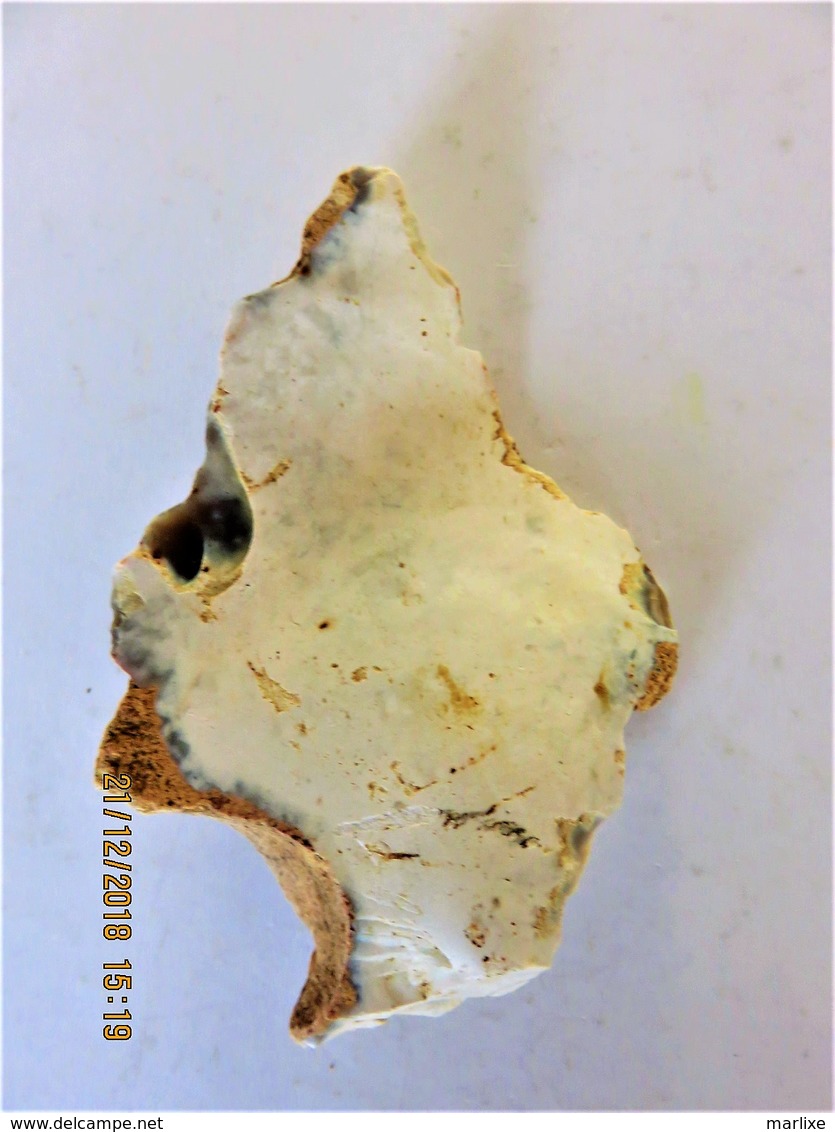 Prehistoire Silex Taillé Paleolithique Nucleus à Lames Et Lame - Archéologie