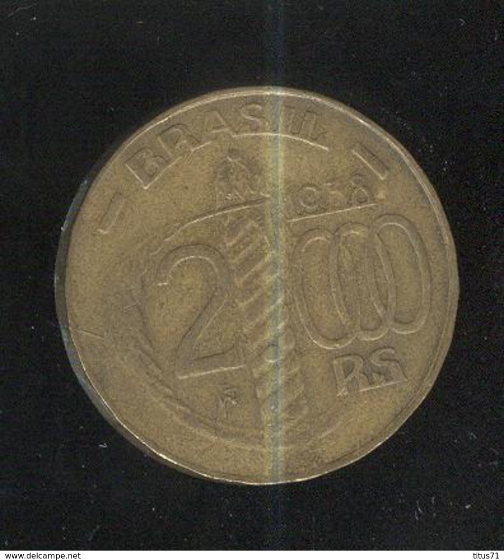 2000 Réis Brésil / Brasil 1938 - Brazilië