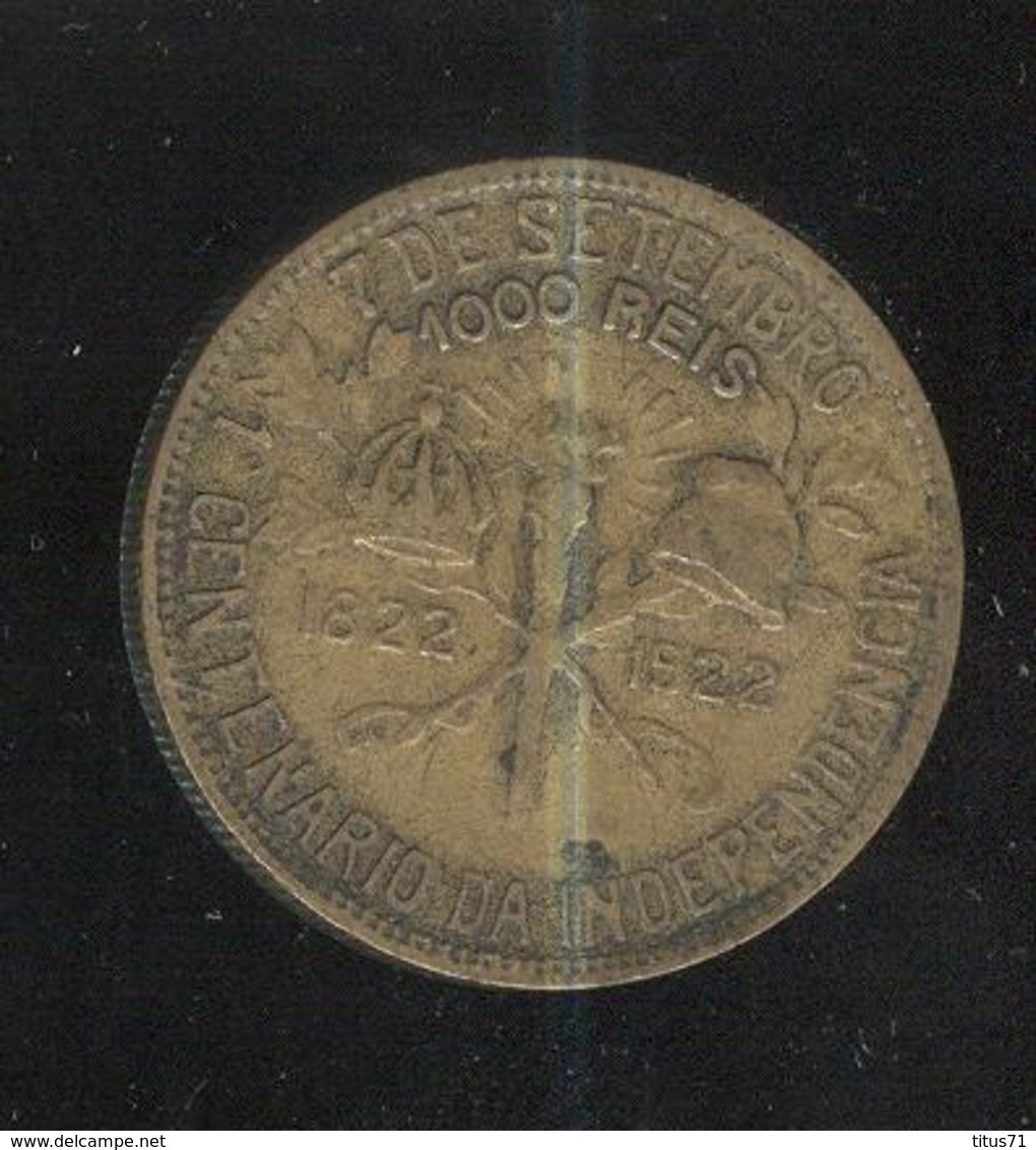 1000 Réis Brésil / Brasil 1922 - Brazil