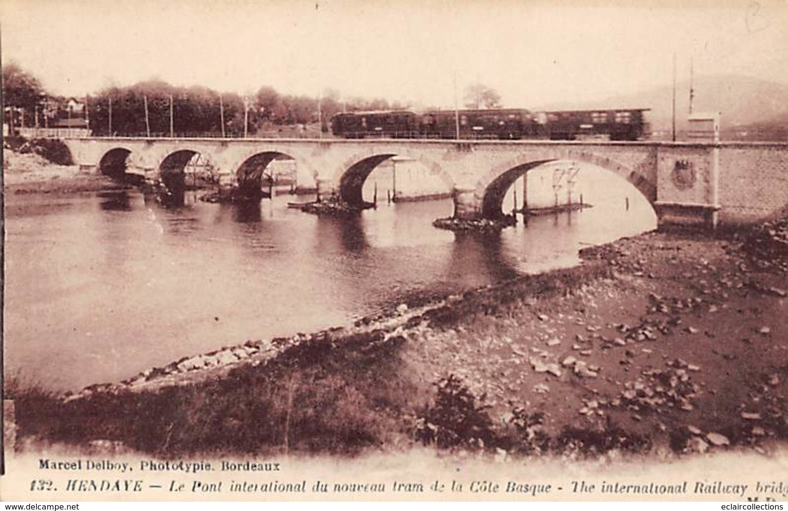 Hendaye        64        Pont International Du Nouveau Tram  (voir Scan) - Hendaye