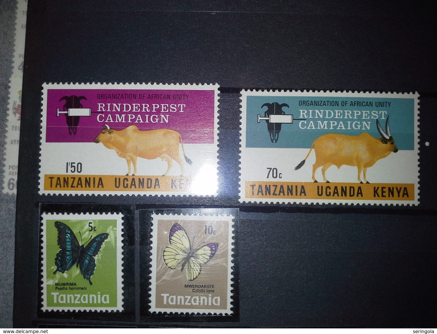 Lot Stamps Tanzania - Sammlungen (ohne Album)