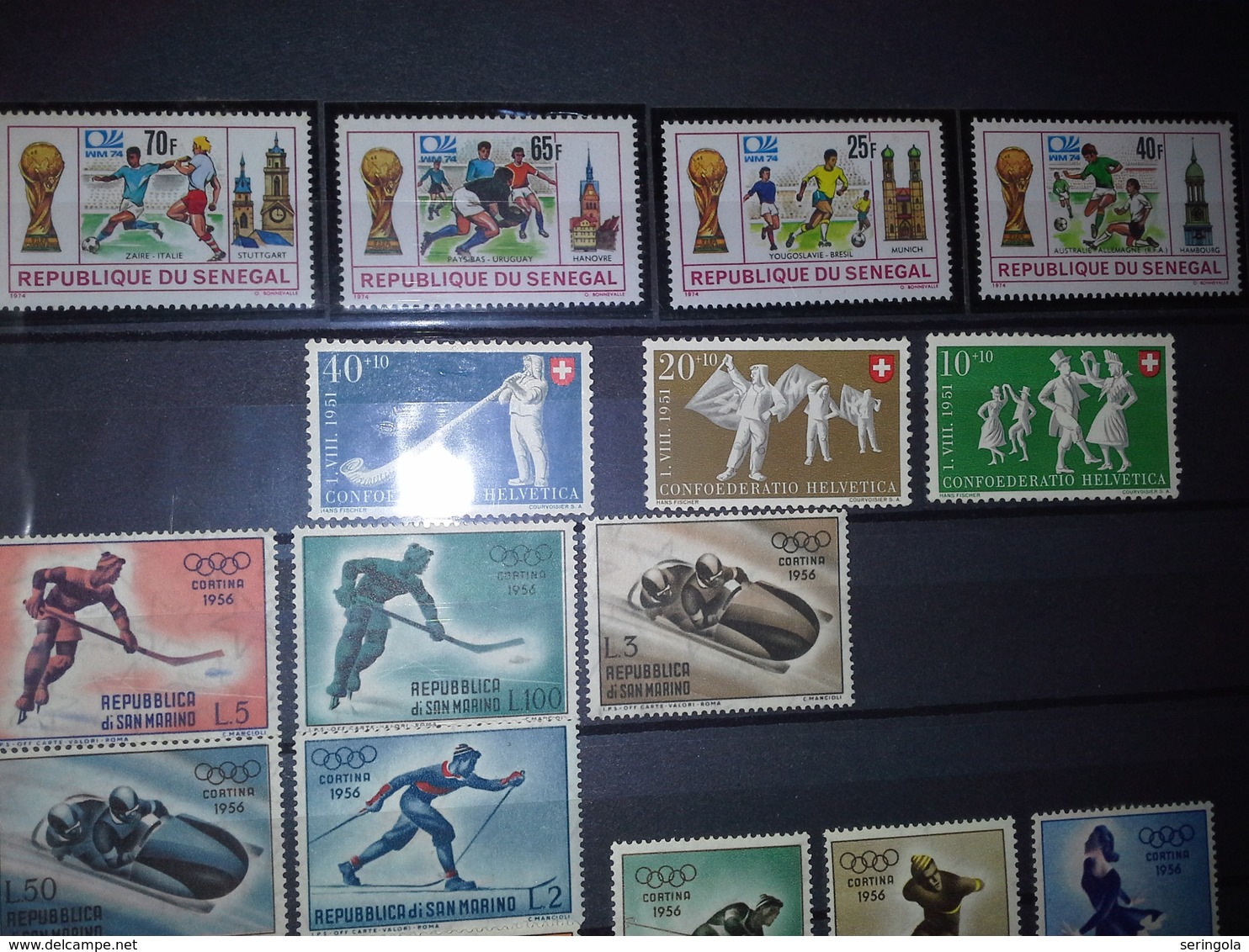 Lot Stamps Mix 27 - Collections (without Album)