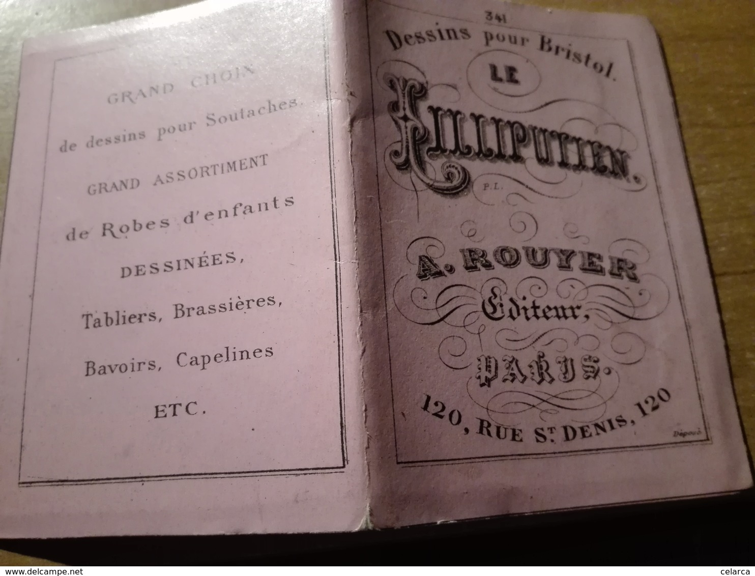 LE LILLIPUTIEN DESSINS POUR BRISTOL A. ROUYER BRODERIES N°341 - Autres & Non Classés