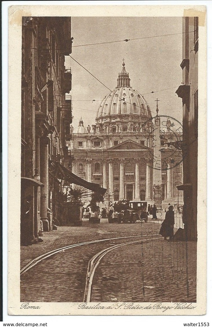 Storia Postale Posta Aerea Zeppelin 1933 (29 Maggio). Zeppelin- Volo Su Roma Cartolina Per Vienna. Firma Colla. - Marcofilie (Zeppelin)