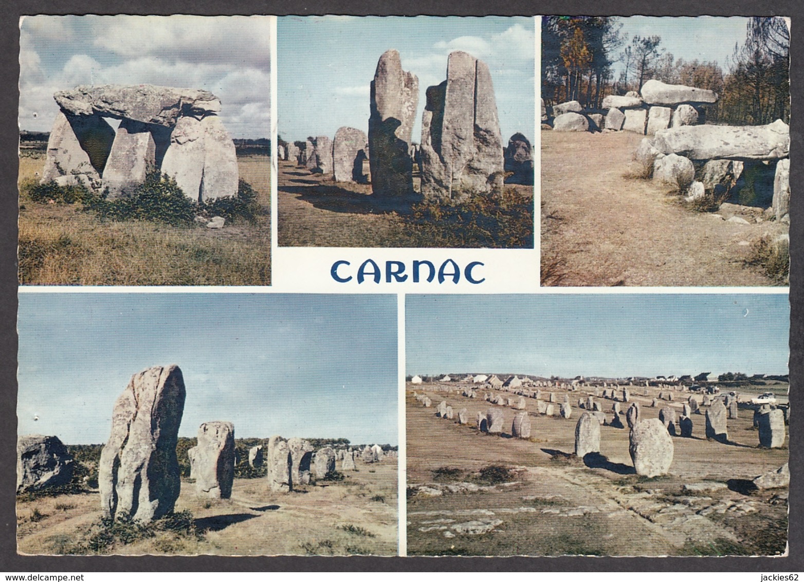 92071/ MEGALITHES, Carnac, Principaux Dolmen Et Menhirs - Dolmen & Menhirs