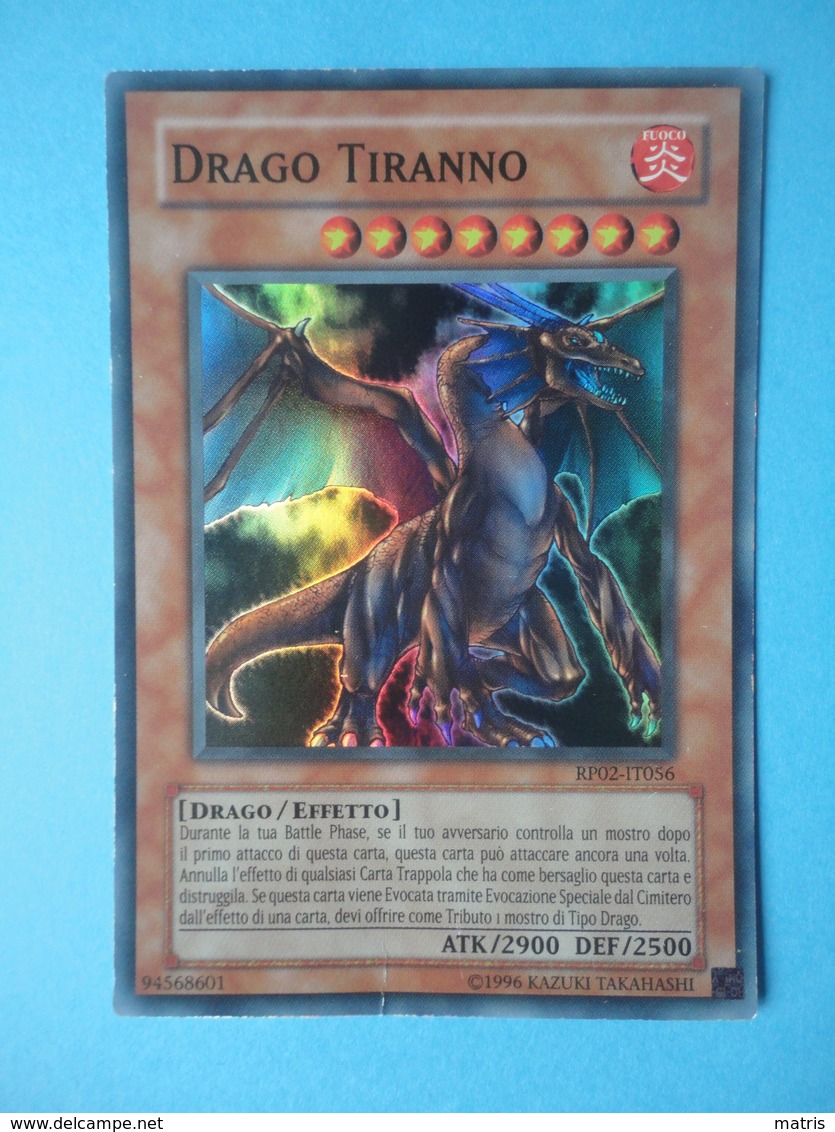 Drago Tiranno - Serie RETRO PACK 2 - 2009 - RP02 IT056 Card Rara - Yu-Gi-Oh