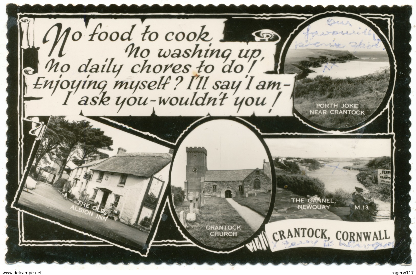 No Food To Cook, No Washing Up…. Crantock, Cornwall - Other & Unclassified