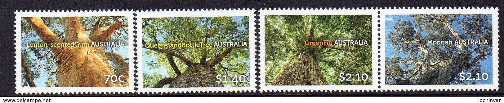 AUSTRALIA, 2015 TREES 4 MNH - Mint Stamps
