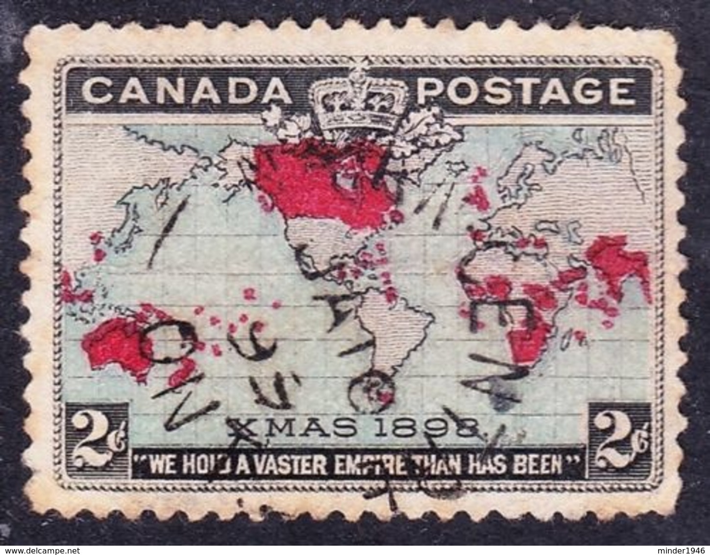 CANADA 1898 2c Lavender SG166 Used - Usados