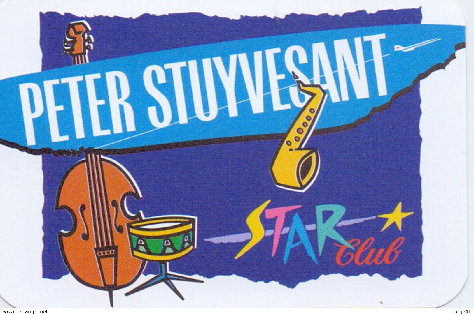 Kalender Calendrier - 1993 - Pub Reclame Sigaretten Peter Stuyvesant - Star Club - Petit Format : 1991-00