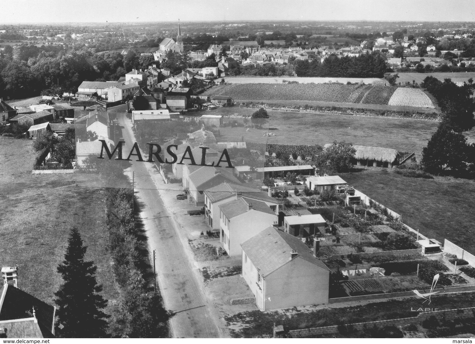 CPSM   Poiré Sur Vie  Vue Générale - Poiré-sur-Vie