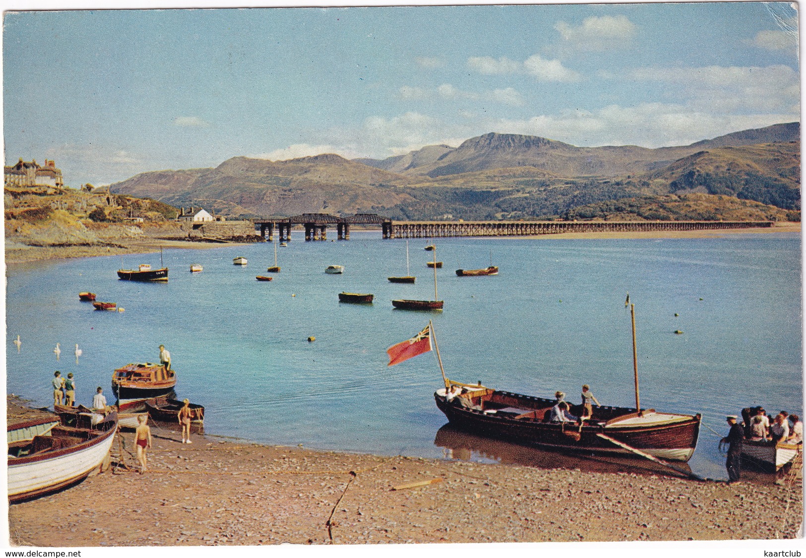 Barmouth Harbour, Merionethshire - Boats, Ships - (Wales) - Merionethshire