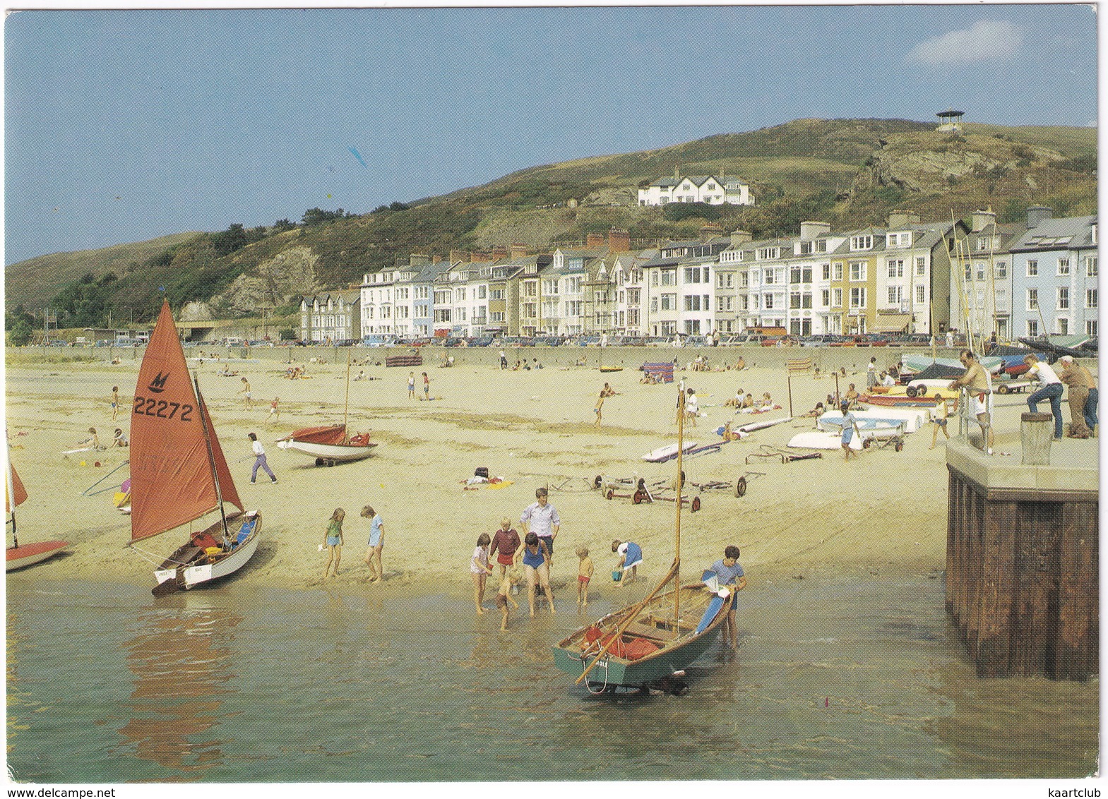 Aberdovey - The Beach - Boats - (Wales) - Merionethshire