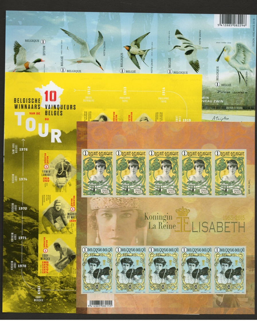 BELGIE LOT BLOKKEN PC 3 NEUF MNH ** IMPERFORATED ND VF - Sonstige & Ohne Zuordnung