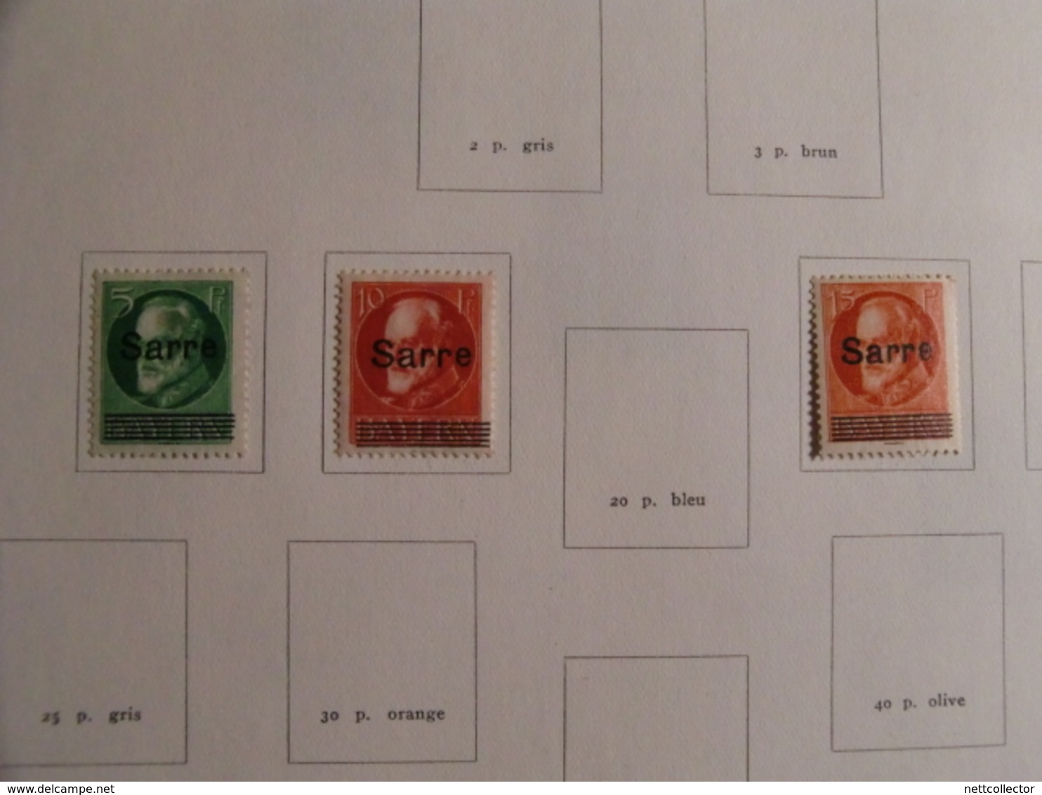 SARRE BELLE COLLECTION AVEC BLOC 1947/48 TIMBRES MAJORITE NEUFS* - Collections, Lots & Series