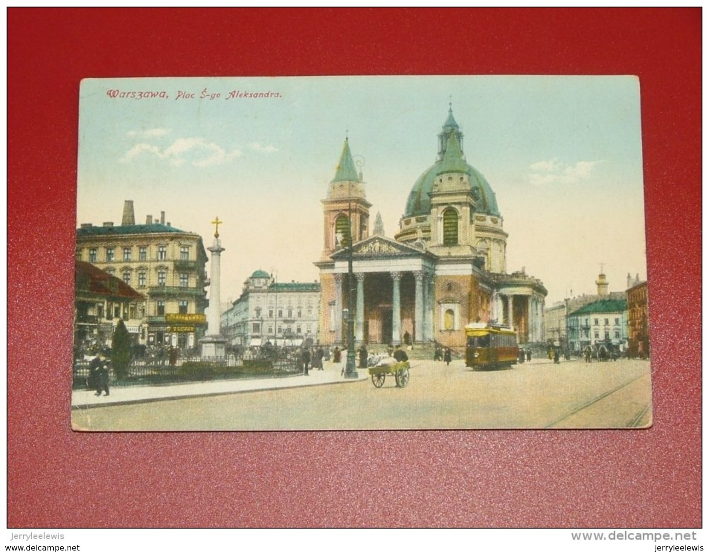 POLSKA - POLEN  -  WARSZAWA - WARSCHAU - VARSOVIE -  Plac S-go Aleksandra -  1919  - - Pologne