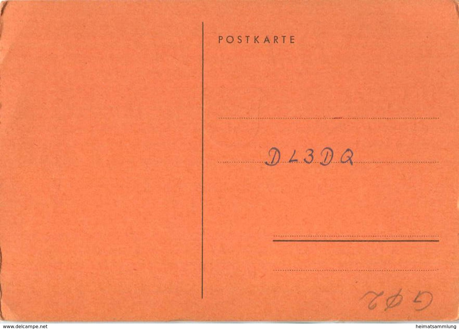 QSL - Funkkarte - DJ1UP - Würselen-Broichweiden - 1958 - Amateurfunk