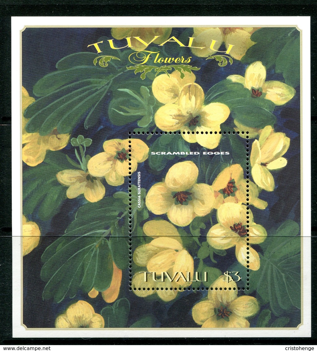 Tuvalu 1999 Flowers Sheetlet MS MNH (SG MS863) - Tuvalu