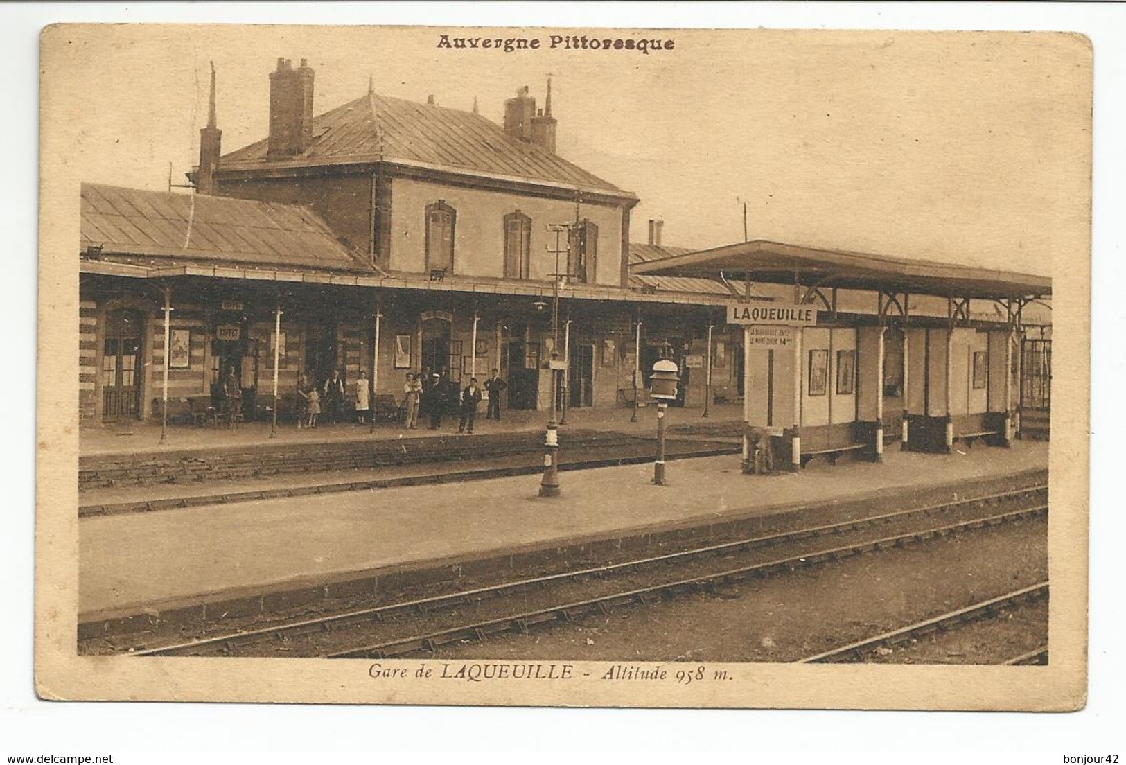 Gare De LAQUEUILLE (63) - Autres & Non Classés